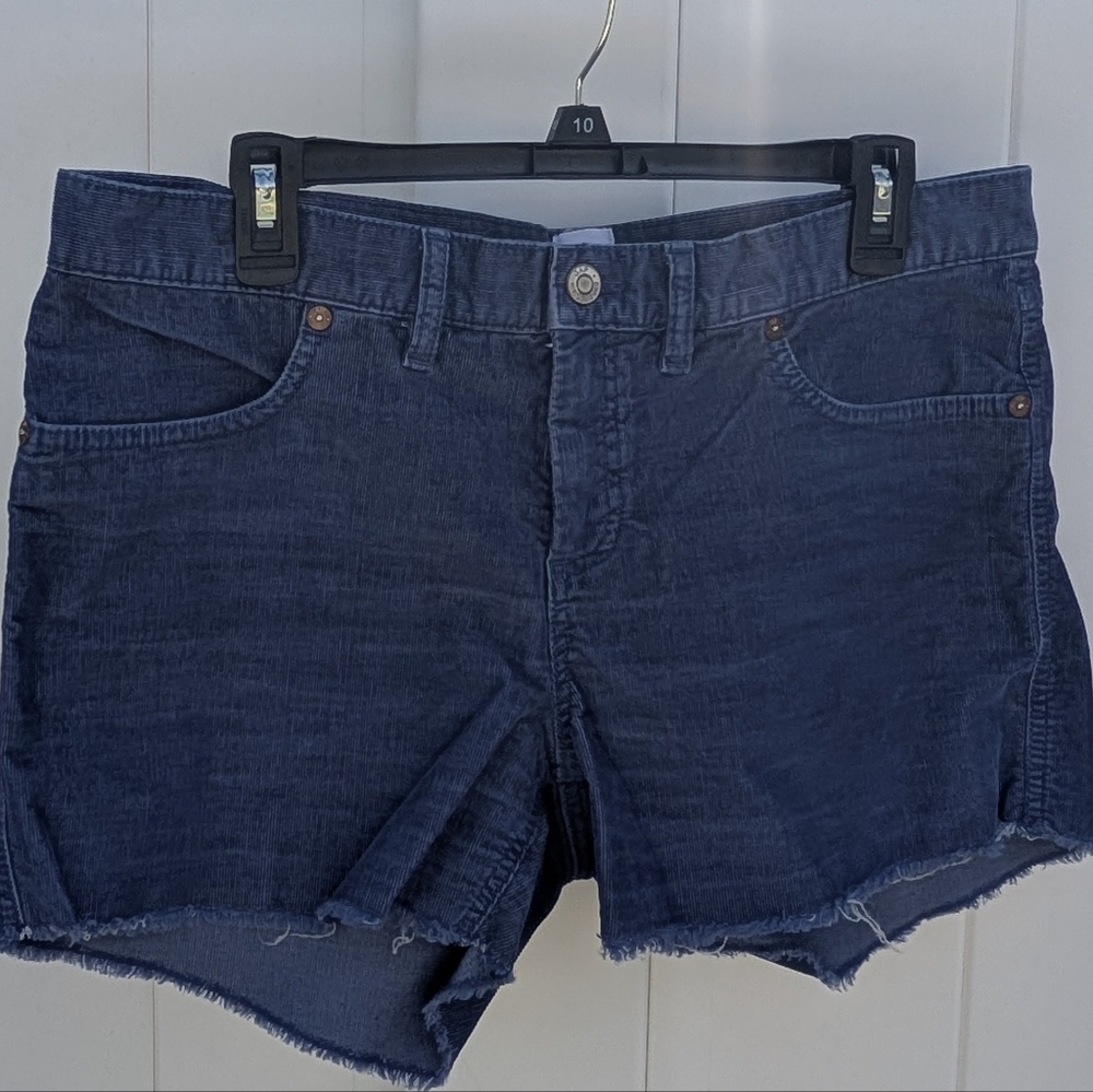 GAP Indigo Denim Corduroy Shorts